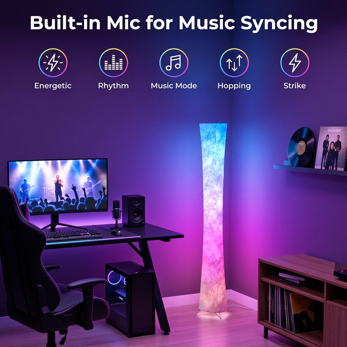 YINGHUOCHONG Smart RGB Floor Lamp | Ambient Lighting