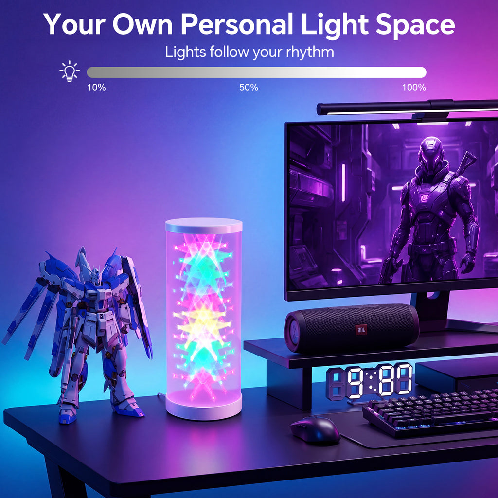 RGB Prism Table Lamp