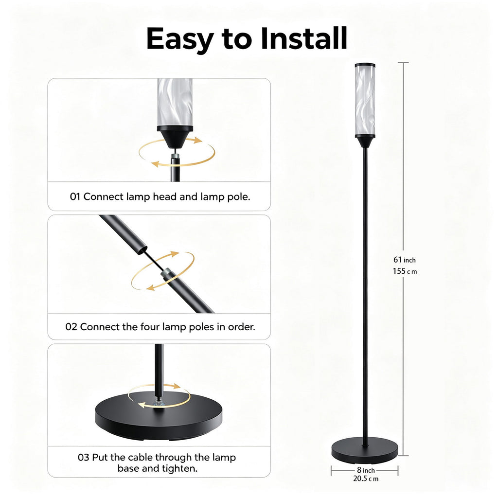 RGB Prism Floor Lamp