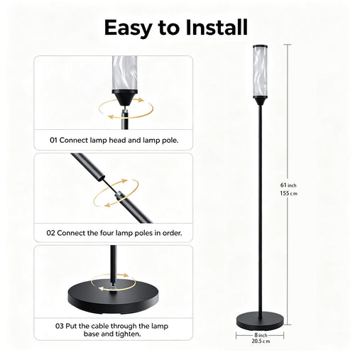 RGB Prism Floor Lamp
