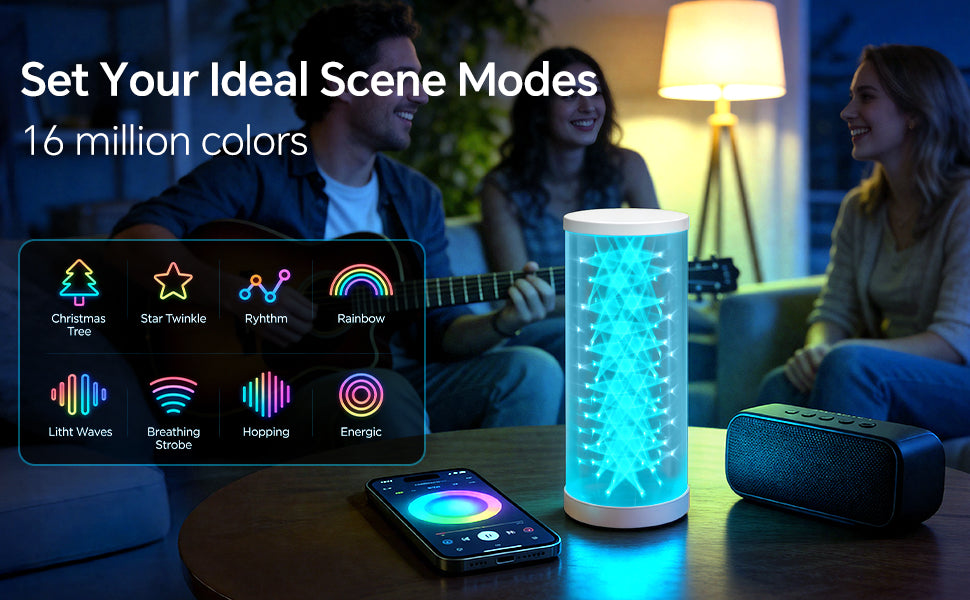 RGB Prism Table Lamp