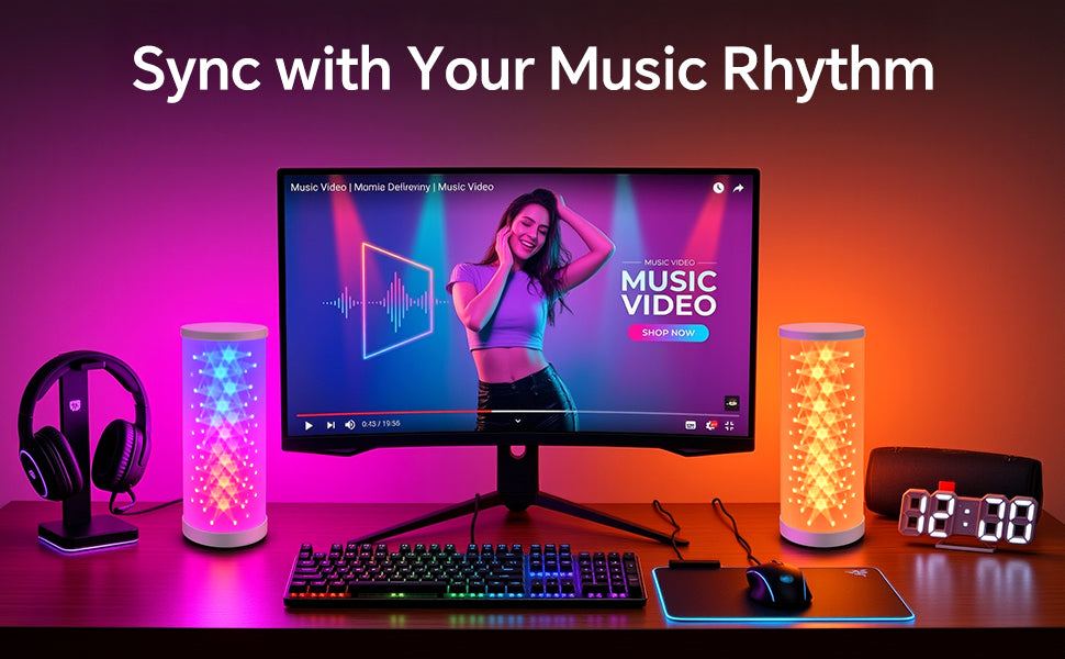 RGB Prism Table Lamp