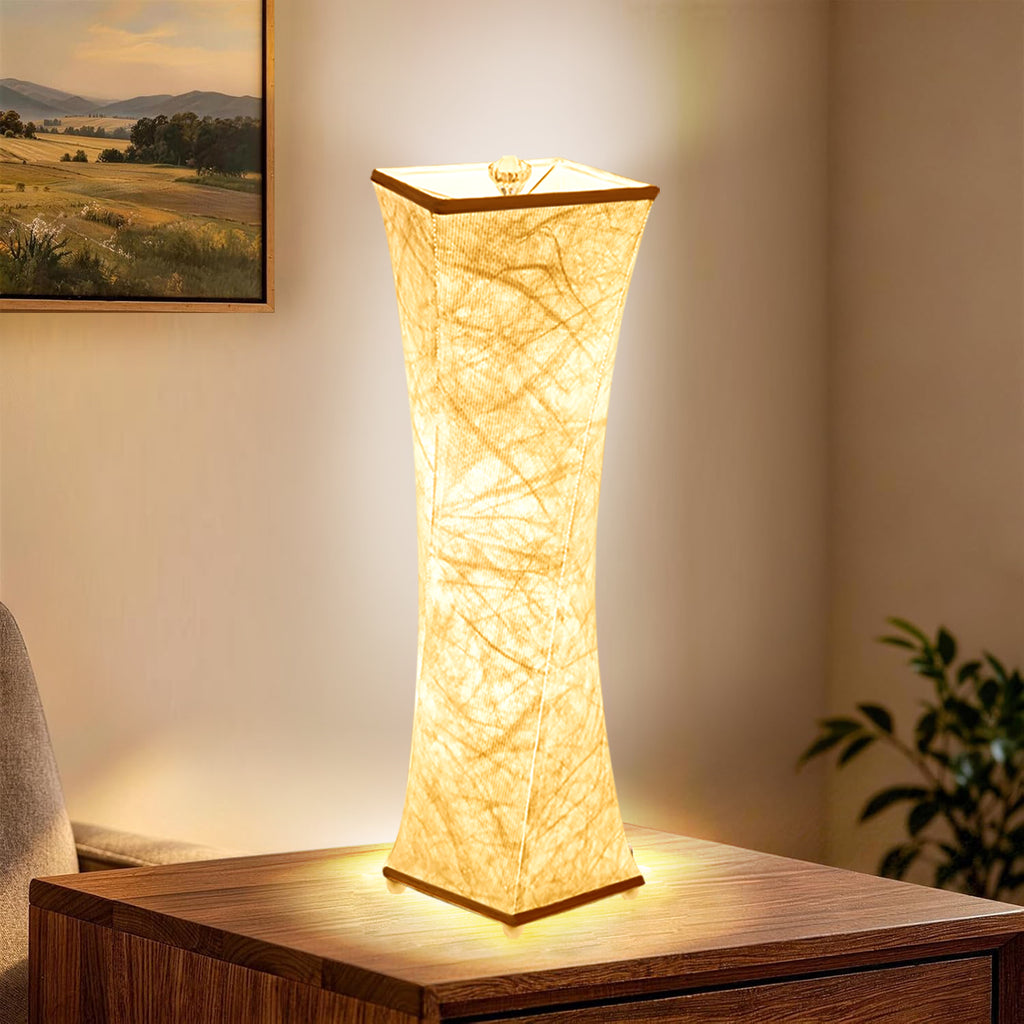 Set of 2 Fabric Table Lamps