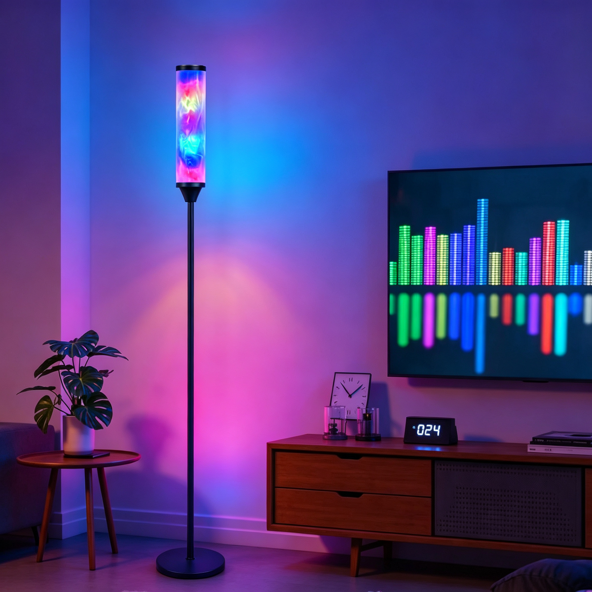 RGB Prism Floor Lamp