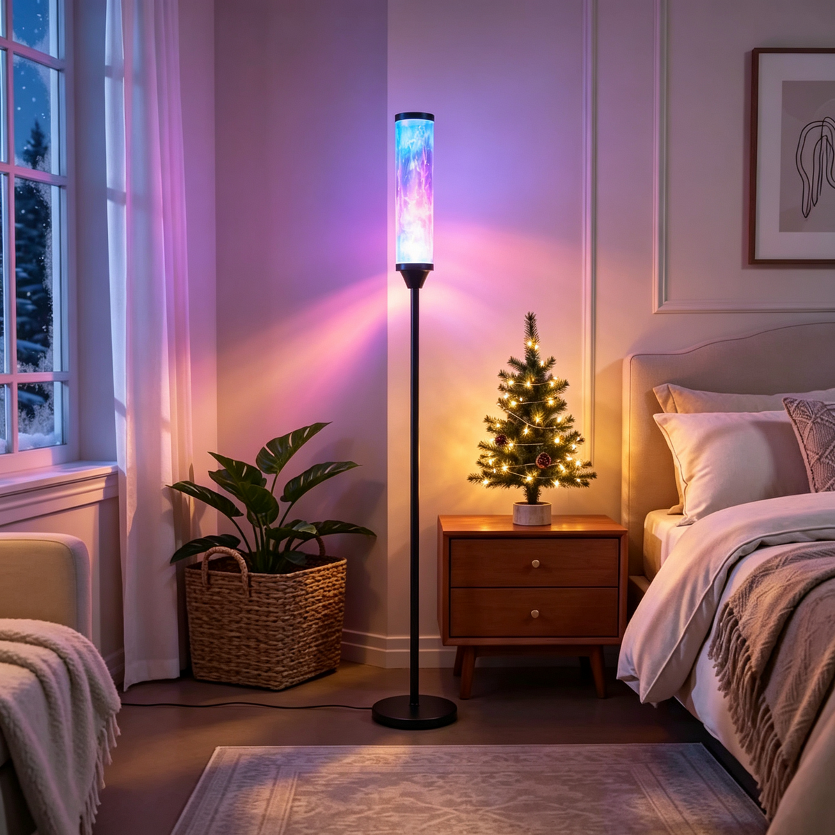 RGB Prism Floor Lamp