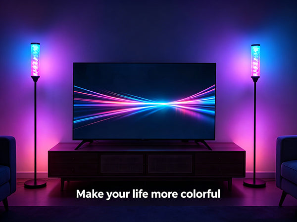 RGB Prism Floor Lamp