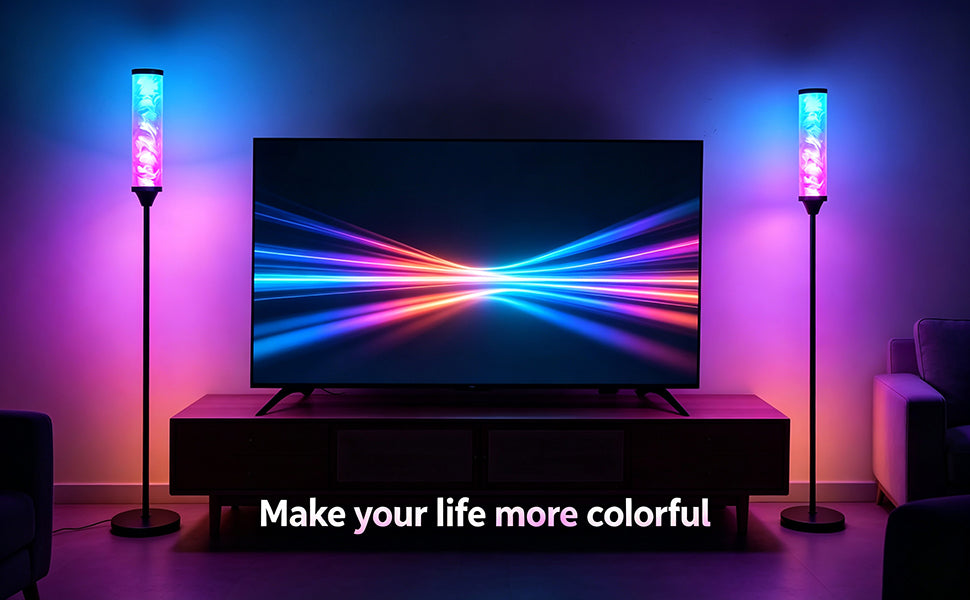 RGB Prism Floor Lamp