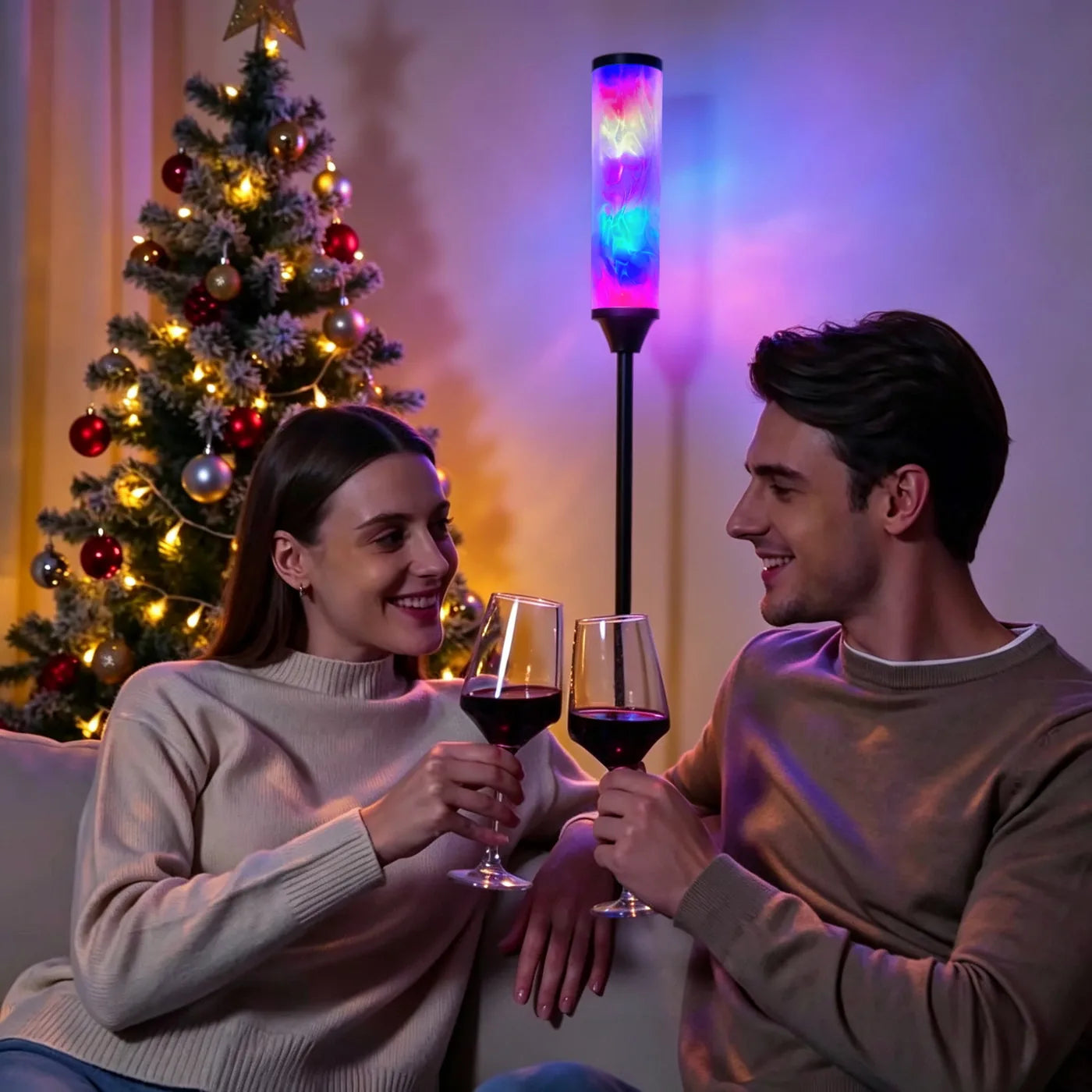 RGB Prism Floor Lamp lifestyle lighting